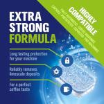 WoldoClean 2in1 Descaler Tablets for Coffee Machines - Keurig, Nespresso, Delonghi, Miele