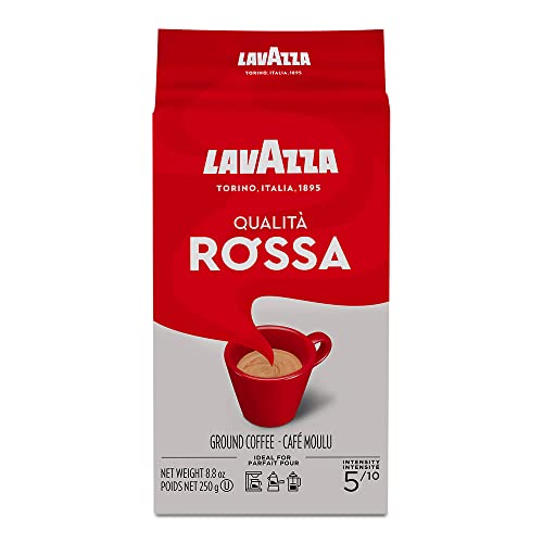 4-Pack of Lavazza Qualita Rossa Ground Coffee Blend