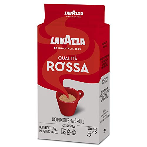 4-Pack of Lavazza Qualita Rossa Ground Coffee Blend