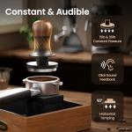 58.35mm Three-Load Espresso Tamper with 30lbs Sound Feedback