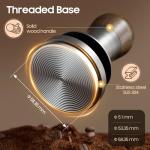 58.35mm Three-Load Espresso Tamper with 30lbs Sound Feedback