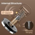 58.35mm Three-Load Espresso Tamper with 30lbs Sound Feedback
