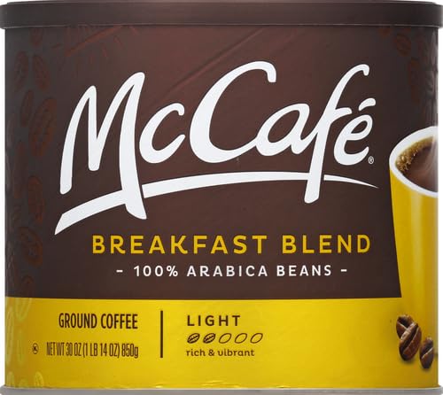 McCafe Breakfast Blend Light Roast Ground Coffee, 30oz