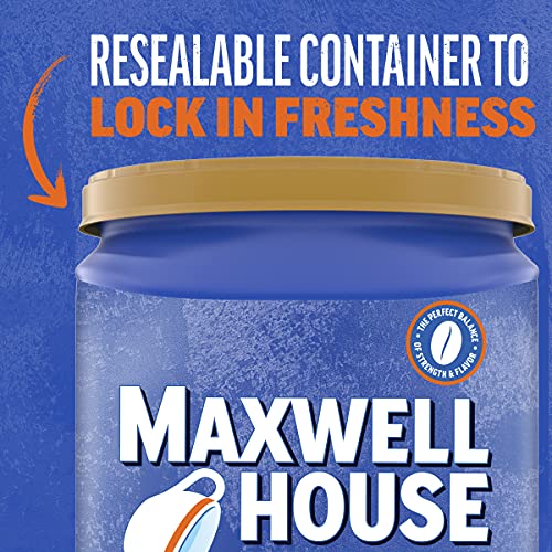 MAXWELL HOUSE Breakfast Blend Ground Coffee - Large Canister