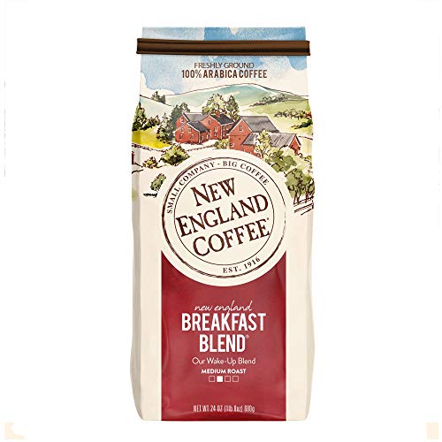 New England Breakfast Blend Medium Roast Coffee, 24oz