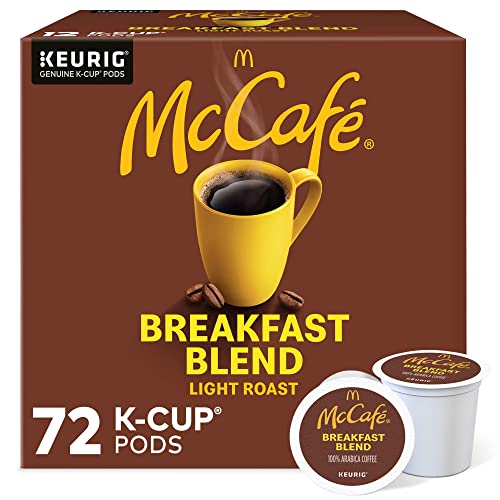 McCafe Breakfast Blend Keurig K-Cup Pods, 72 Count
