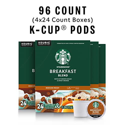 Starbucks Breakfast Blend K-Cup Pods 96ct