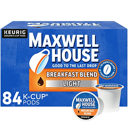 Maxwell House Breakfast Blend Light Roast K-Cup Pods