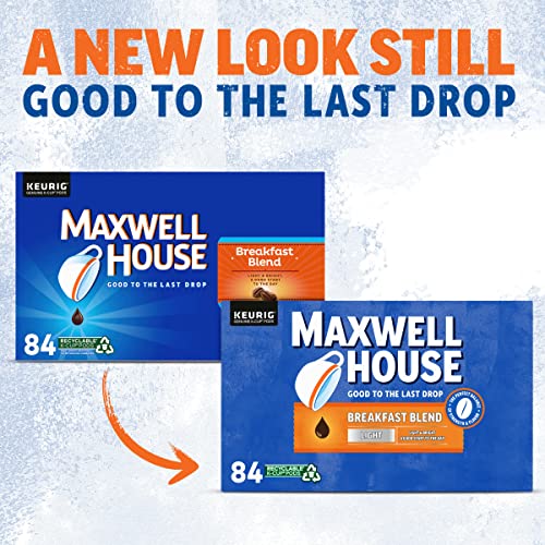 Maxwell House Breakfast Blend Light Roast K-Cup Pods