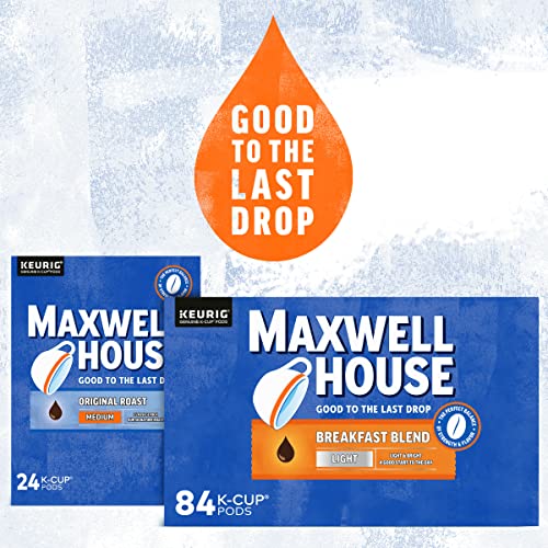 Maxwell House Breakfast Blend Light Roast K-Cup Pods