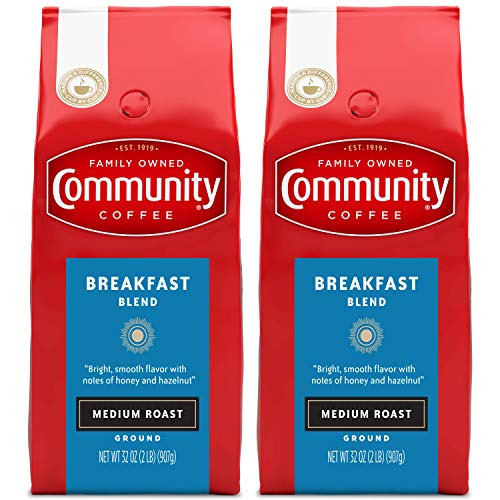 Community Coffee Breakfast Blend Ground Coffee - 64oz