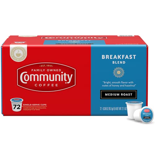 Community Coffee Breakfast Blend 72 Ct K-Cup Pods