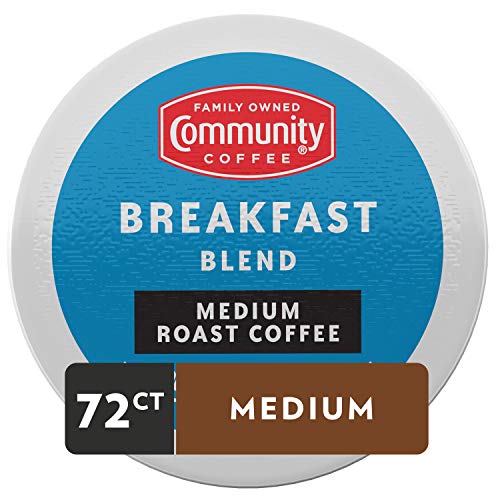 Community Coffee Breakfast Blend 72 Ct K-Cup Pods