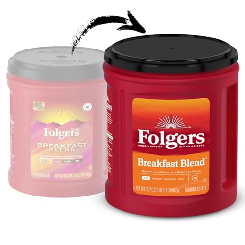 Folgers Breakfast Blend Smooth & Mild Ground Coffee