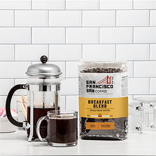 San Francisco Bay Breakfast Blend Whole Bean Coffee (2lb)