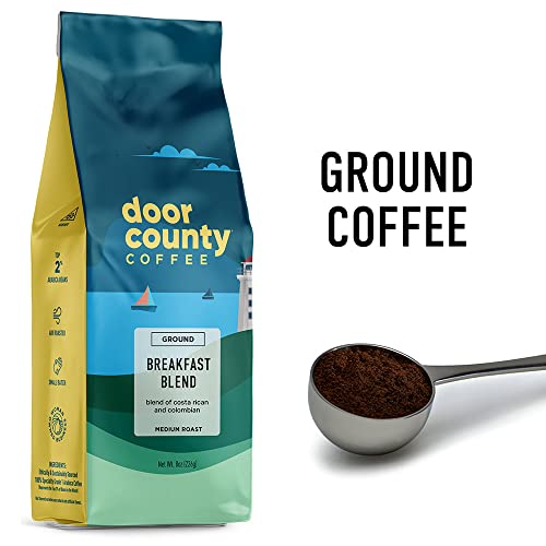 Door County Breakfast Blend Flavored Medium Roast Coffee