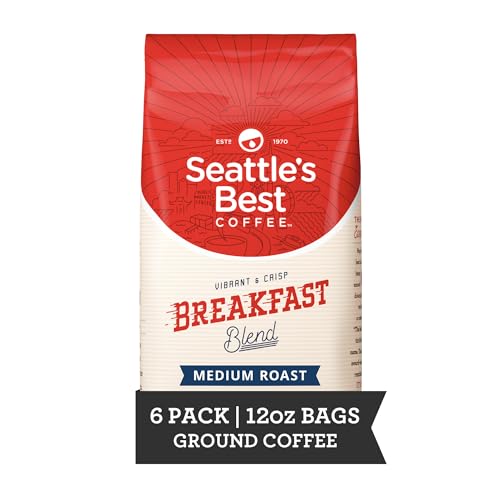 Seattle's Best Breakfast Blend Medium Roast Ground Coffee 12oz