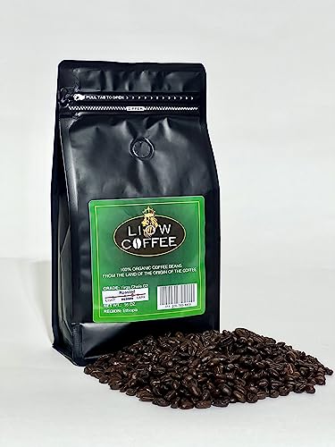 Yirgacheffe Ethiopian Coffee Beans, Medium Roast, Low Acid