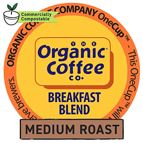 Organic Breakfast Blend Coffee Pods (80 Ct) - Medium Roast