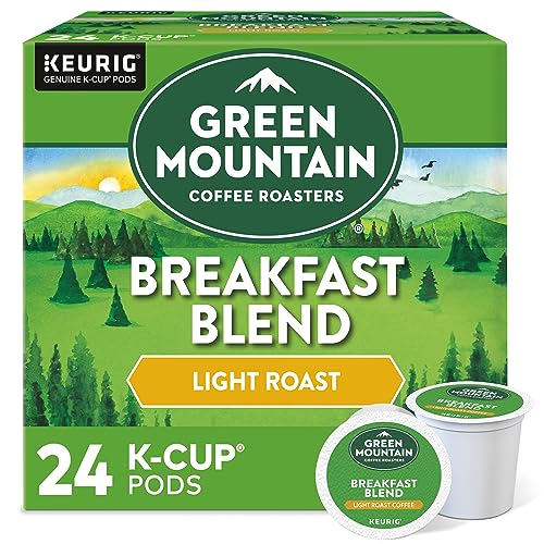 Green Mountain Breakfast Blend K-Cup Pods, Light Roast