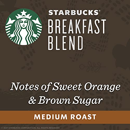 Starbucks Medium Roast Breakfast Blend Nespresso Capsules (50)
