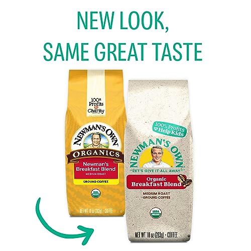 Newman's Own Organics Breakfast Blend 10oz Medium Roast