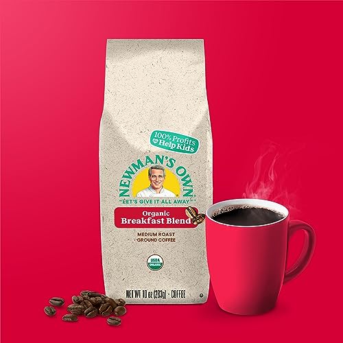 Newman's Own Organics Breakfast Blend 10oz Medium Roast