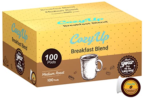100-Count Medium Roast Breakfast Blend Coffee Pods for Keurig