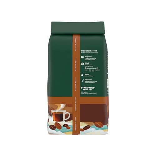 Starbucks Breakfast Blend Whole Bean Coffee - 6 bags