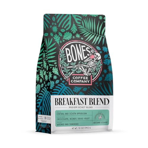 Bones Coffee Co. Breakfast Blend 12 oz Arabica