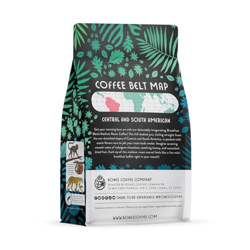 Bones Coffee Co. Breakfast Blend 12 oz Arabica