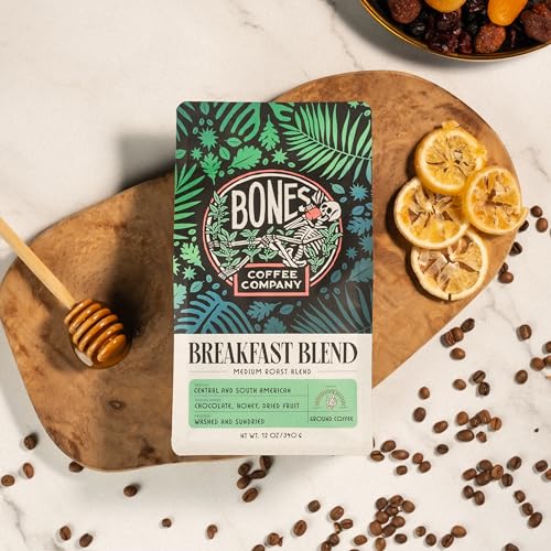Bones Coffee Co. Breakfast Blend 12 oz Arabica