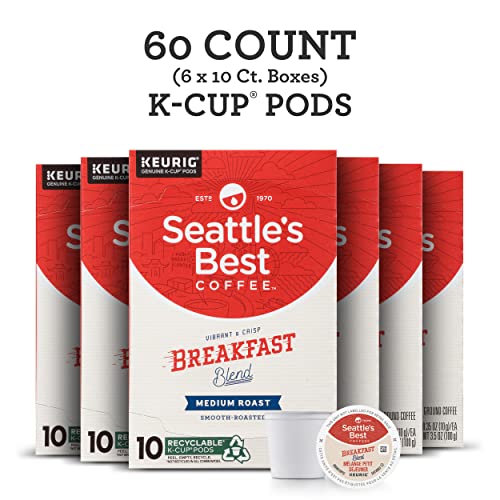 Seattle's Best Coffee Breakfast Blend K-Cups | 60 Pods