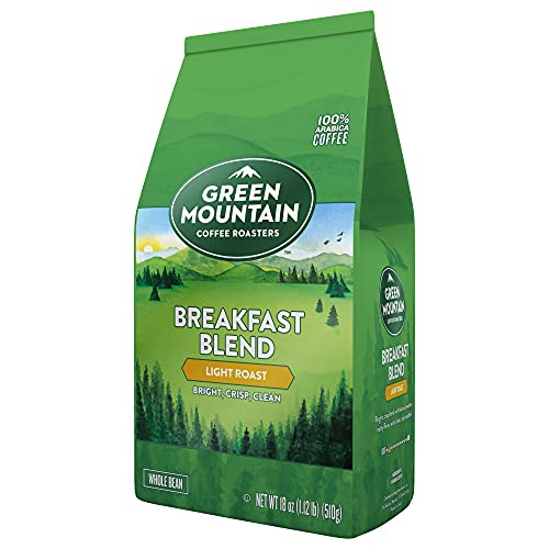 Green Mountain Breakfast Blend Whole Bean Coffee 18oz