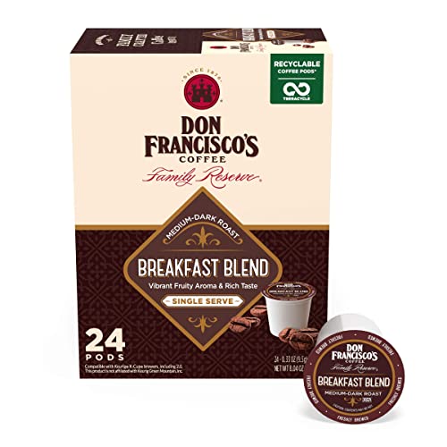 Don Francisco's Breakfast Blend Coffee Pods - 24 Count