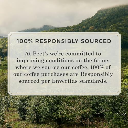 Peet's Dark Roast Ground Major Dickason's Blend 18oz