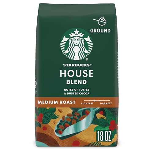 Starbucks Medium Roast House Blend Ground Coffee - 18 oz
