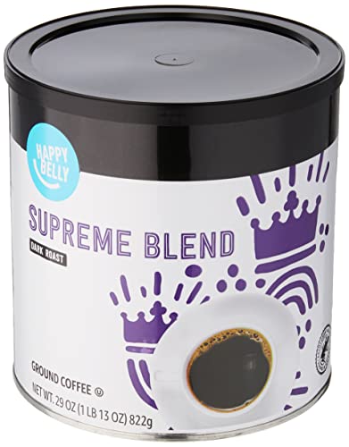 Happy Belly Supreme Blend Dark Roast Ground Coffee