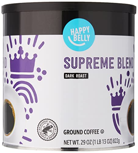Happy Belly Supreme Blend Dark Roast Ground Coffee