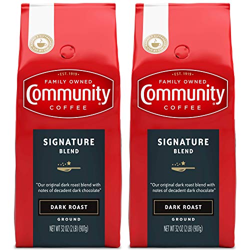 2-Pack Community Coffee Signature Blend Dark Roast, 64oz