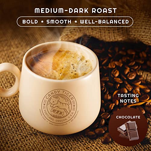 Organic Colombian Medium to Dark Roast Whole Bean Coffee