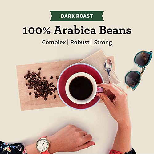 Seattle's Best Coffee Henry's Blend Dark Roast Ground - 72 oz pellets