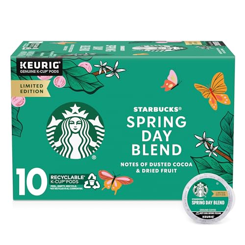 Starbucks Spring Day Blend K-Cup Coffee Pods, Medium Roast