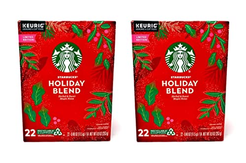 Starbucks Holiday Blend Coffee K Cups - 44 Pods