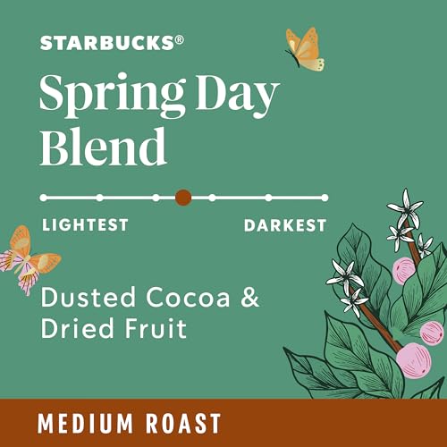 Starbucks Spring Day Blend Ground Coffee, 10 Oz