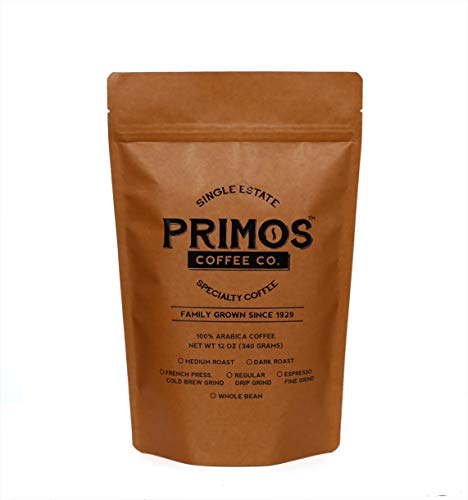 Primos Coffee Co: Single Origin Medium Roast Coffee