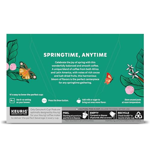 Starbucks Spring Day Blend K-Cup Coffee Pods, Medium Roast