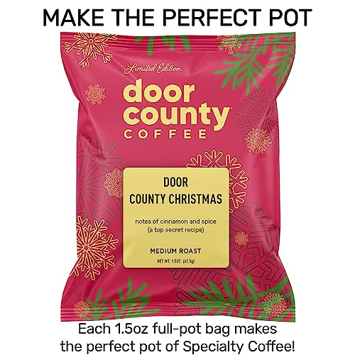 10 Bag Gourmet Holiday Coffee Sampler with Seasonal Flavors