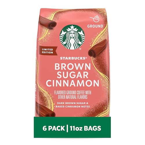 Starbucks Ground Coffee, Brown Sugar Cinnamon Flavor, 100% Arabica