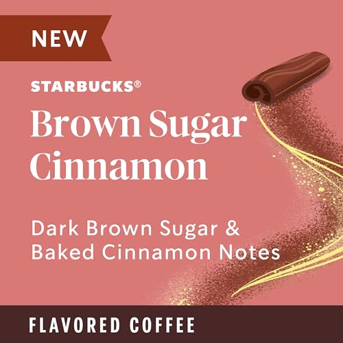 Starbucks Ground Coffee, Brown Sugar Cinnamon Flavor, 100% Arabica